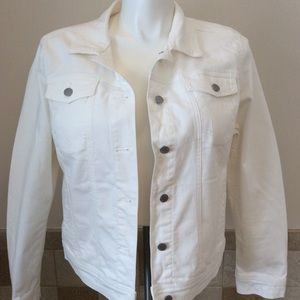 White Denim XXL Jacket